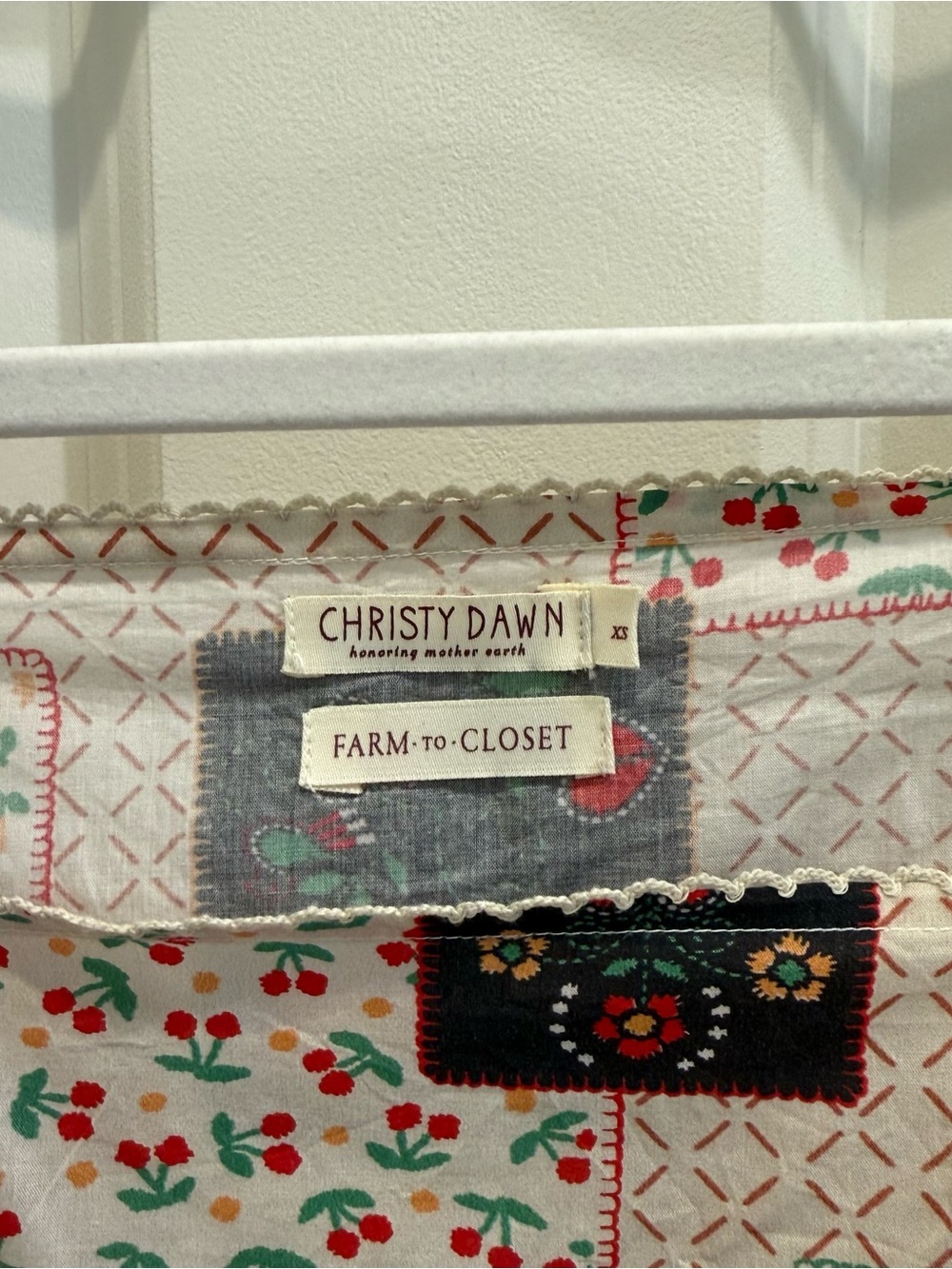 Christy Dawn The Paz Dress Garden Patchwork (size XS) - Picture 3 of 5